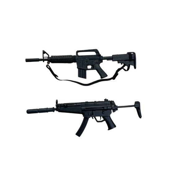 1/6 21st Century Toys Ultimate Soldier Submachine Guns For 12” GI Joe - Picture 4 of 8